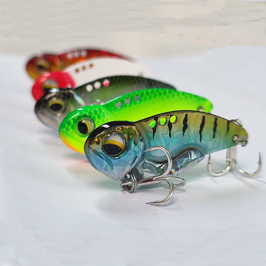 3D Printing Lure - 6個入り メタルVIBフィッシングルアー 7.3g 10g 14g 20g