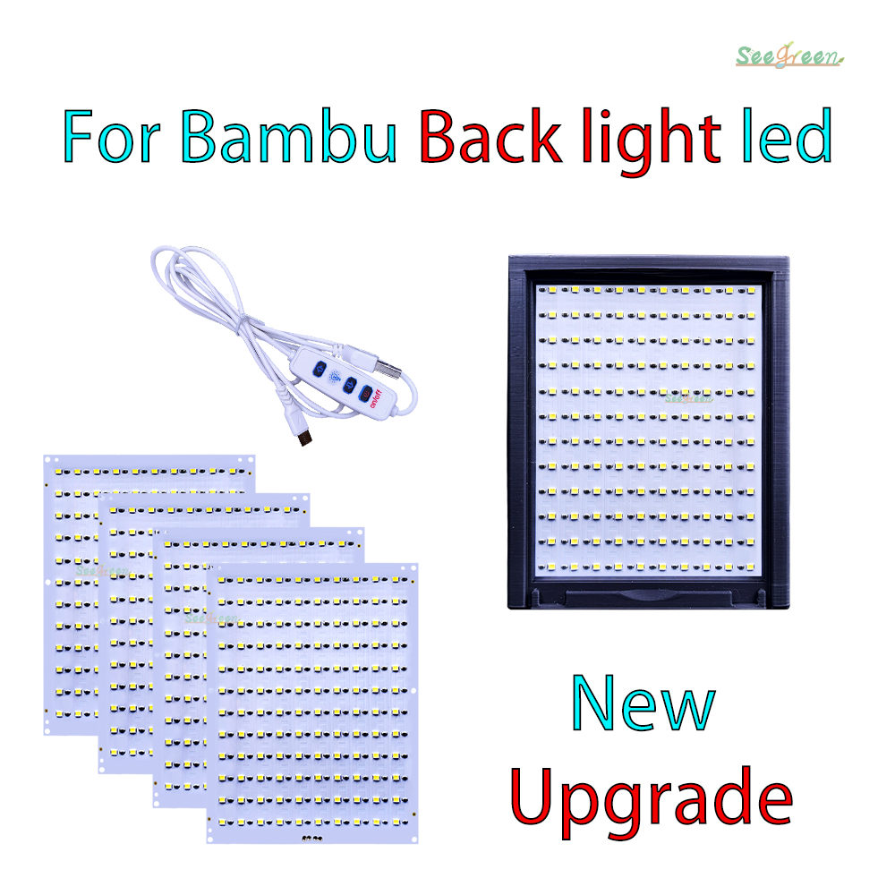 3D Printing Foto - Bambu Lab リトフォーンLEDパネル CMYK LEDバックライトボード PLAベーシック