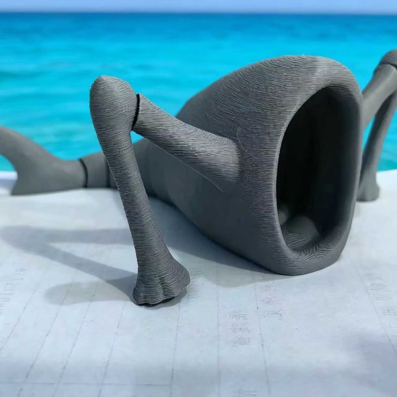 3D Printing Action Figure - 1/4pc 3D 印刷シーエーターブループグランマハアクションフィギュア模型玩具人形クリスマスギフト関節可動深海モンスター置物