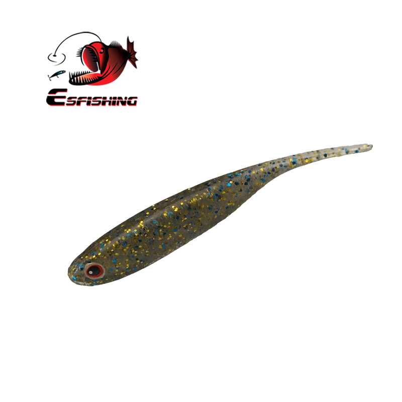3D Printing Lure - ESFISHING I 光沢のあるシャッド 10 個 70