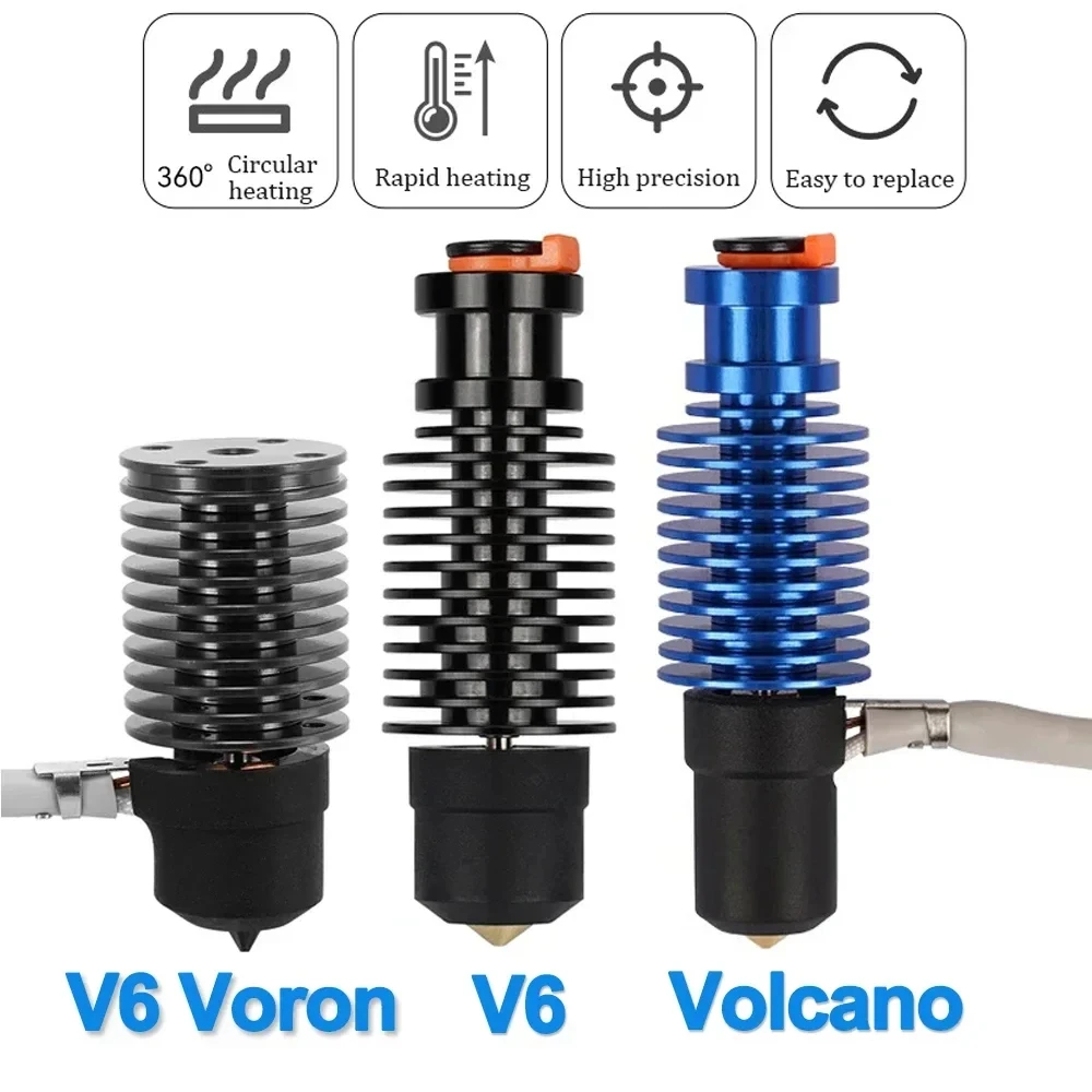 3D Printing Ender - 火山 Hotend E3D V6 24V 50