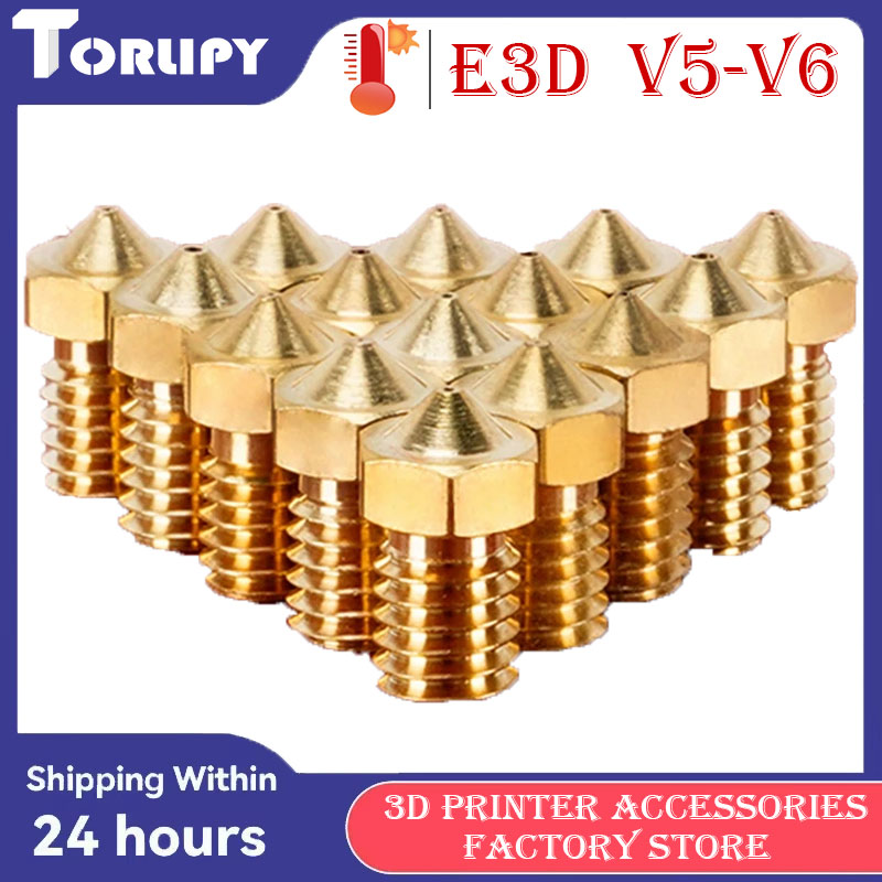 卸売 E3D V6 V5 3Dプリンターホットエンドノズル  - 3D Printer Nozzle Brass のレビューと価格