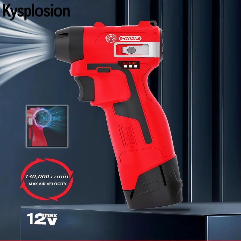 ミニブラシレスエアブロワーブラシレスモーター強力なダストブロ - Milwaukee Drill M12 Fuel のレビューと価格