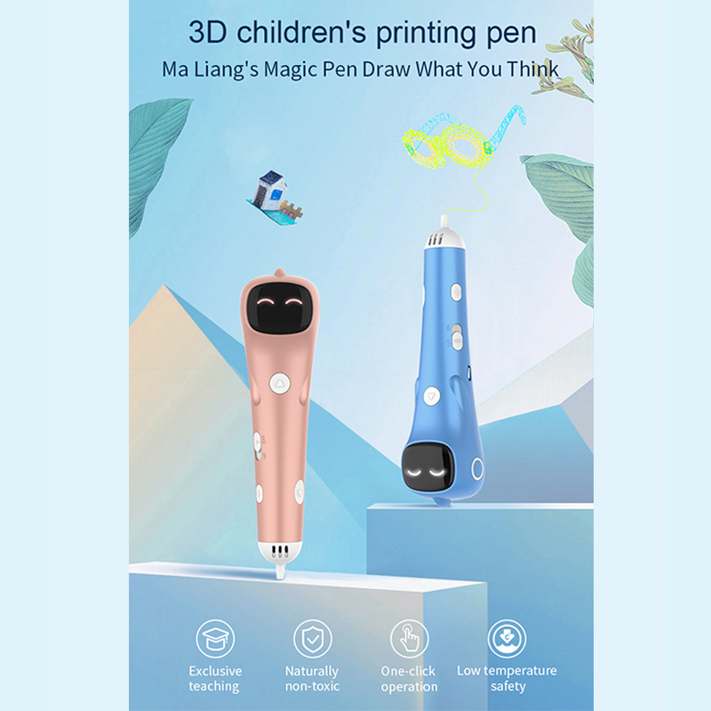 子供用DIY落書き描画ペン 3Dペン デジタルスクリーン 火 - 3D Printing Use のレビューと価格
