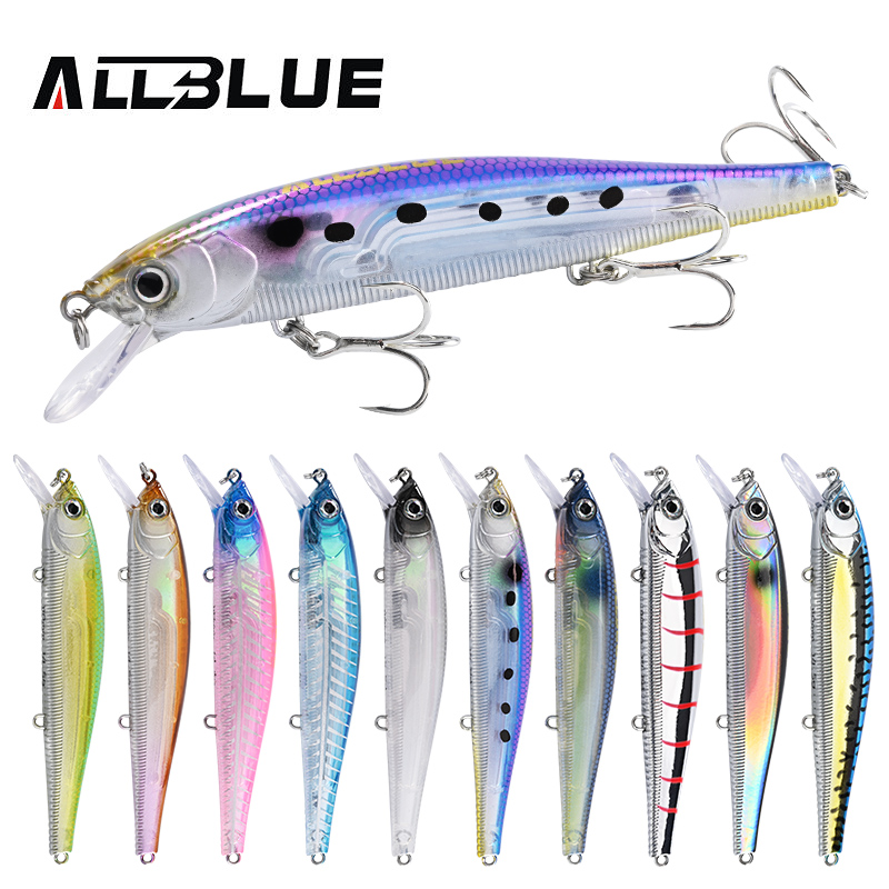 オールブルー 3D ジャークベイト ウォブラー フィッシング - 3D Printing Lure のレビューと価格