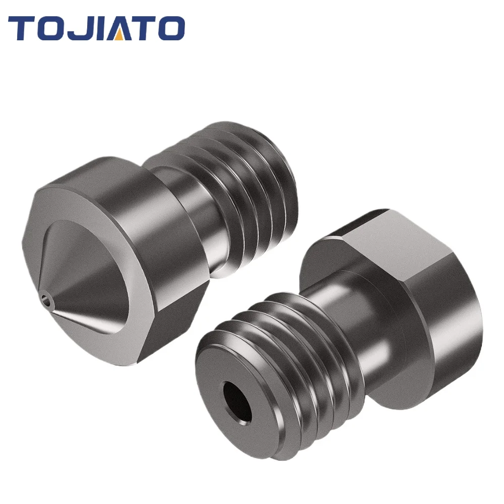 2 個 E3D V6 硬化鋼ノズル 0.2/0.4/0.6/ - 3D Printer Nozzle Brass のレビューと価格