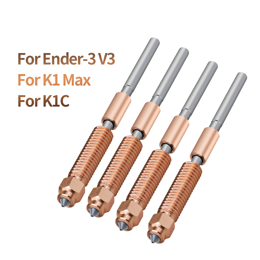 K1C ノズル用にアップグレードされたオールインワン クイッ - 3D Printer Nozzle Brass のレビューと価格
