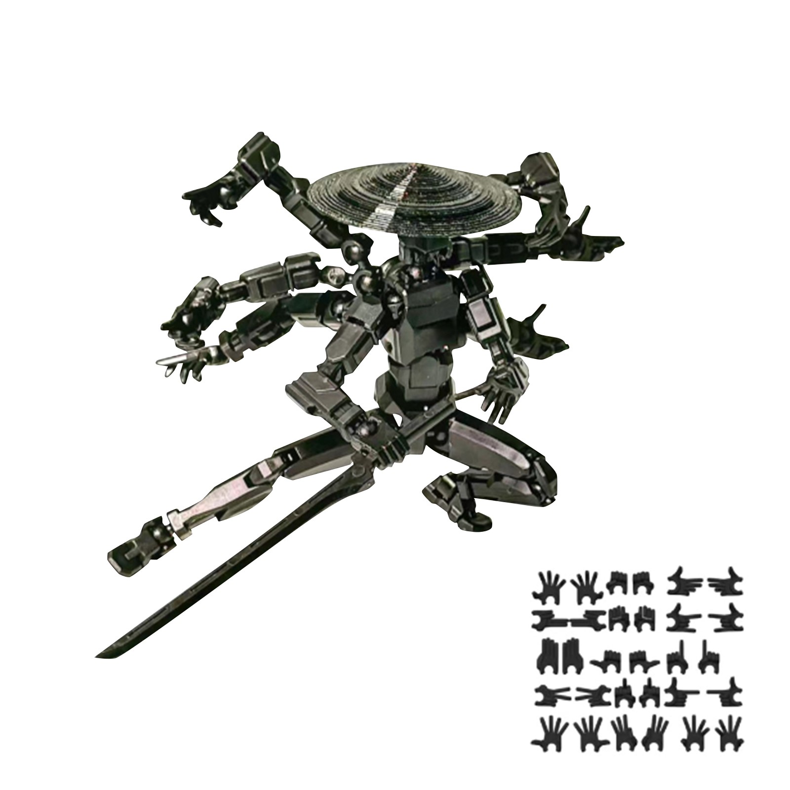 多関節モバイルシェイプシフトロボット,8つの翼,女性用アクセ - 3D Printing Action Figure のレビューと価格
