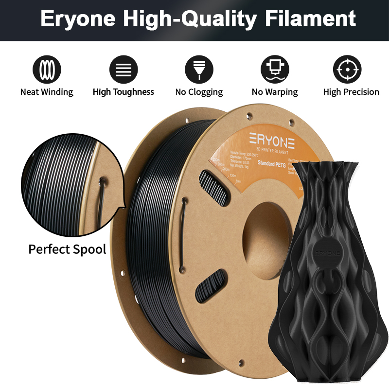 ERYONE 1KG PETGスタンダード/ハイパースピード - Tpu Flexible Filament のレビューと価格