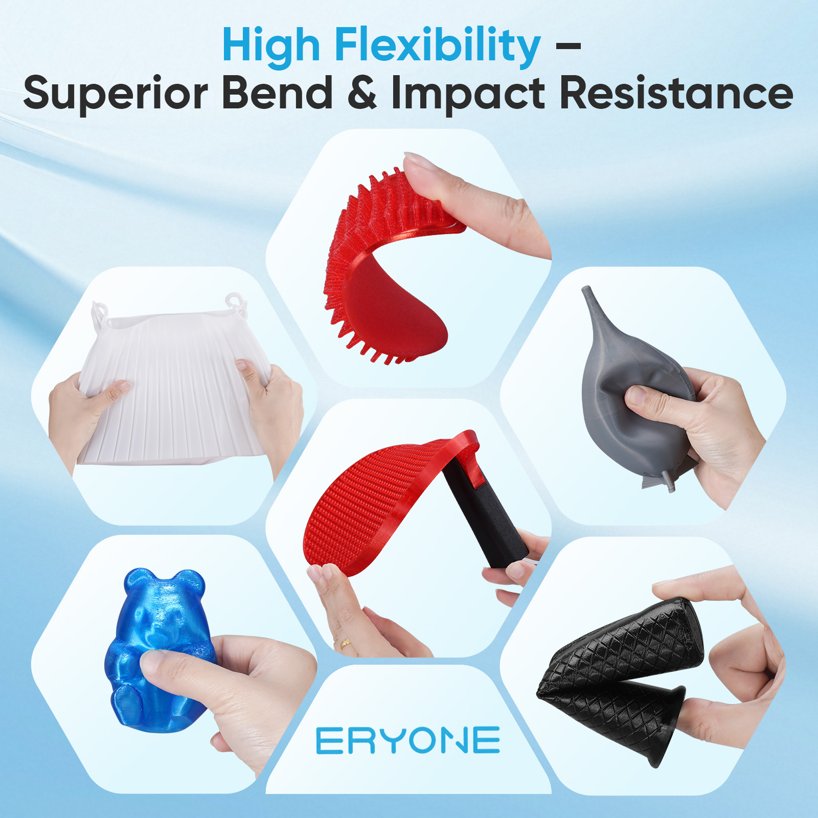 ERYONE 1KG TPU 90A プレミアムフィラメント - Tpu Flexible Filament のレビューと価格