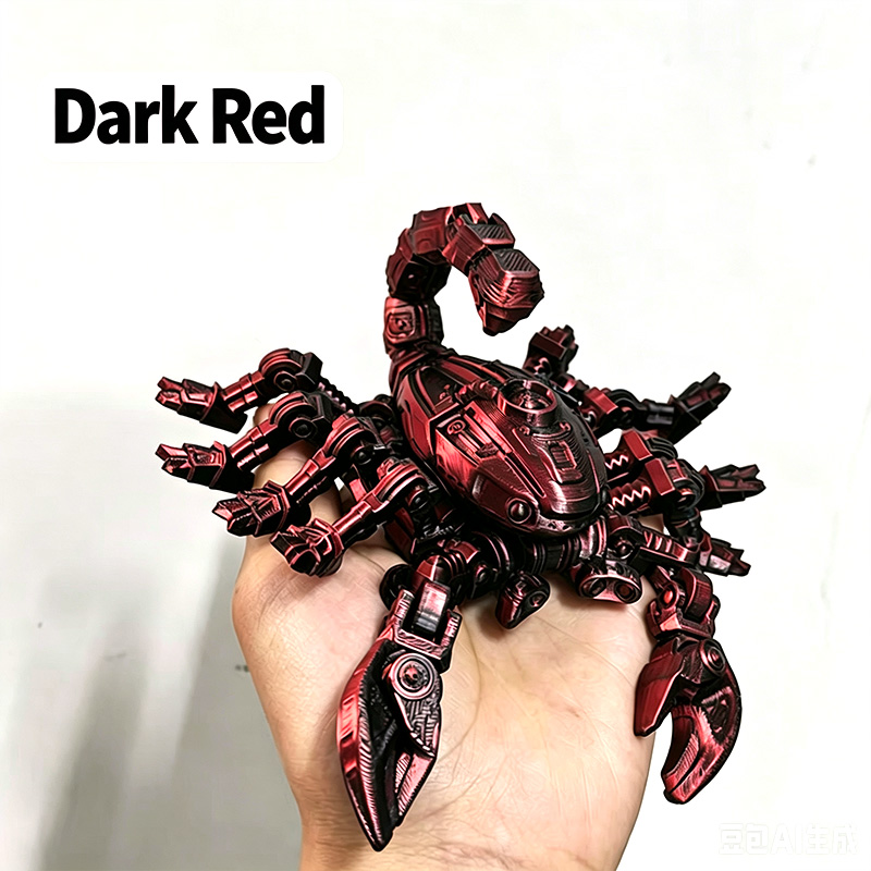 3Dプリント製の可動式サソリアクションフィギュア、完全可動サ - 3D Printing Action Figure のレビューと価格