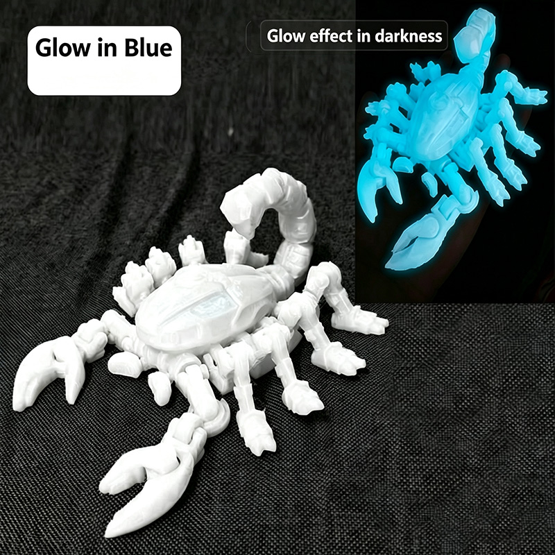 3Dプリント製の可動式サソリアクションフィギュア、完全可動サ - 3D Printing Action Figure のレビューと価格