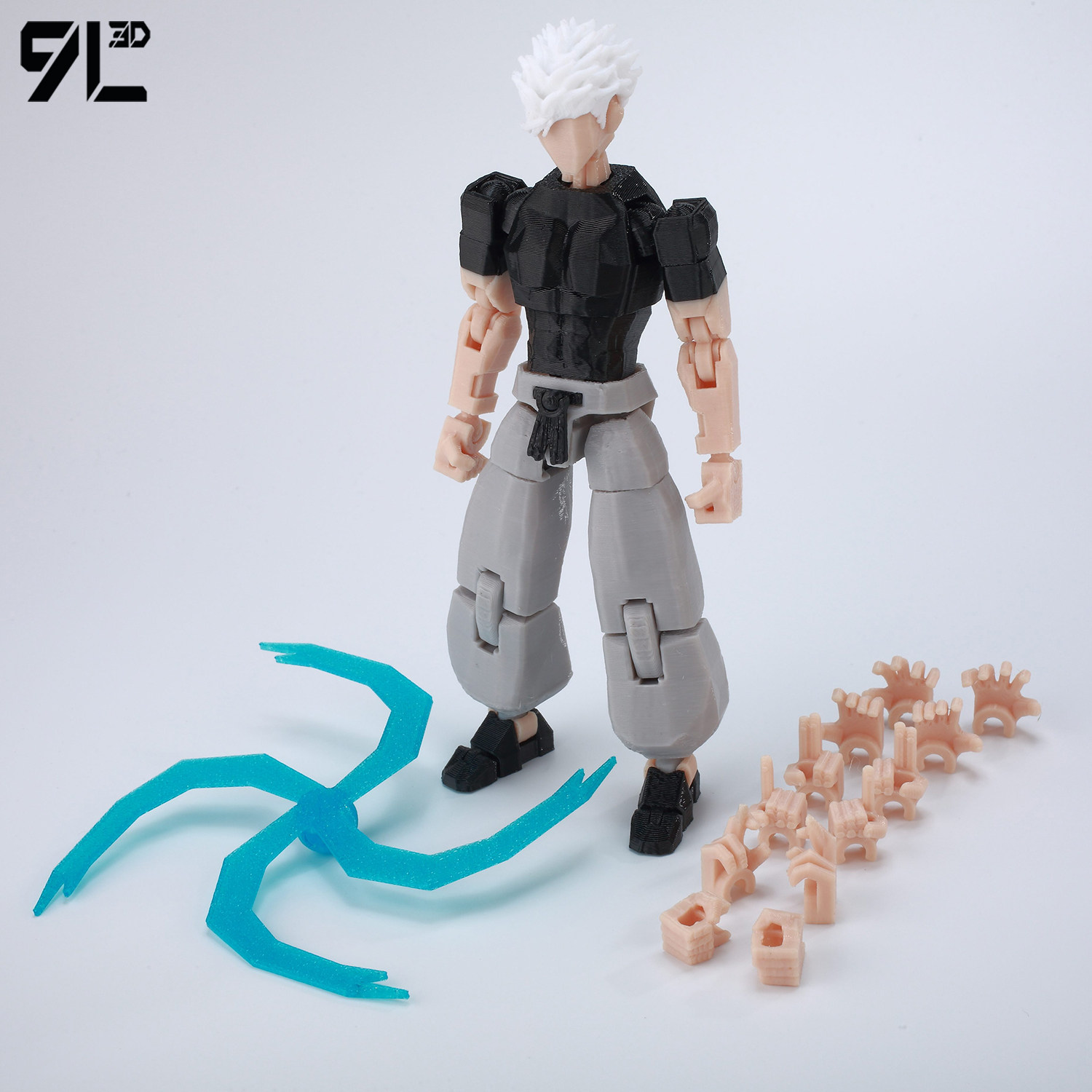 9L3D Lucky13 Dummy13 フォームアクション - 3D Printing Action Figure のレビューと価格