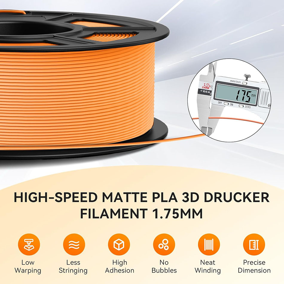 JAYO 高速 PLA マット 3D フィラメント 1.75 - Tpu Flexible Filament のレビューと価格