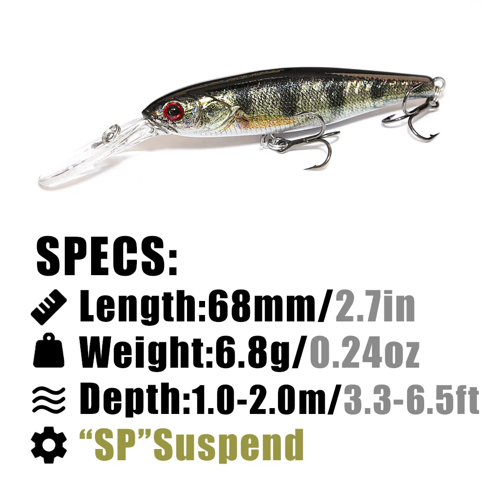 B & u-人工釣りルアー,3Dプリント,ミノー,ジャークベ - 3D Printing Lure のレビューと価格