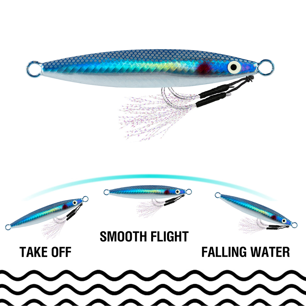 5 個発光釣り餌 10/20/30/40/60/80/100 - 3D Printing Lure のレビューと価格