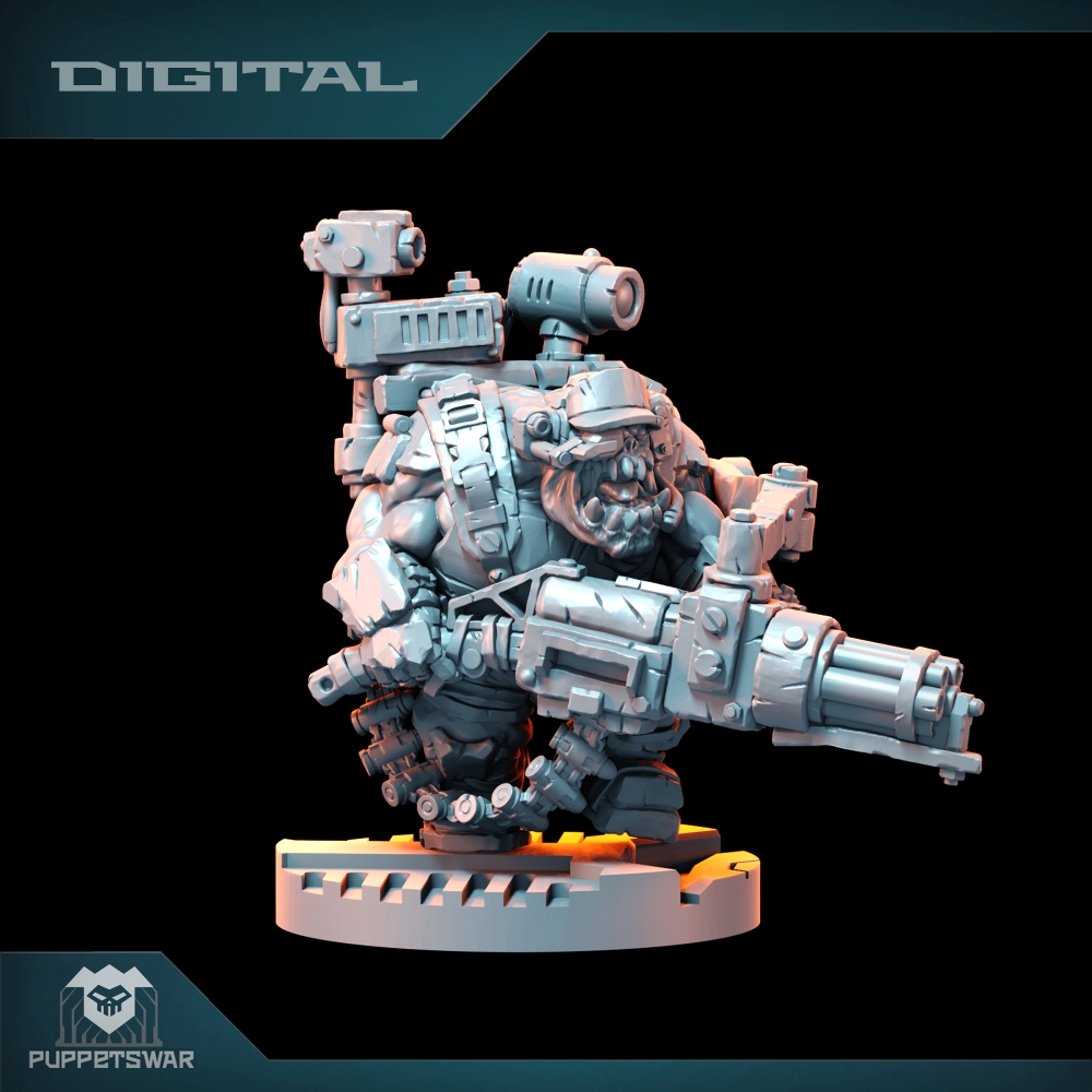 Orc Ultimate Badasses Squad、グリ - 3D Printing Action Figure のレビューと価格