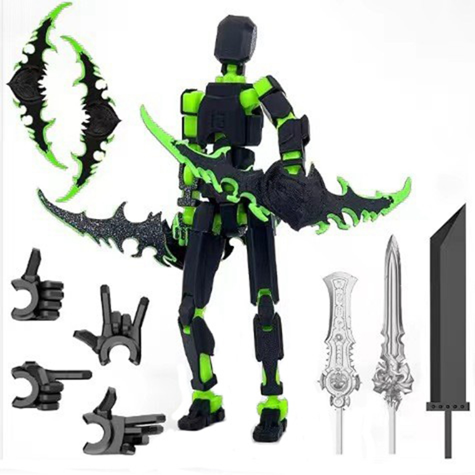 タイタン 13 翼フィギュアおもちゃラッキー T13 ジョイ - 3D Printing Action Figure のレビューと価格