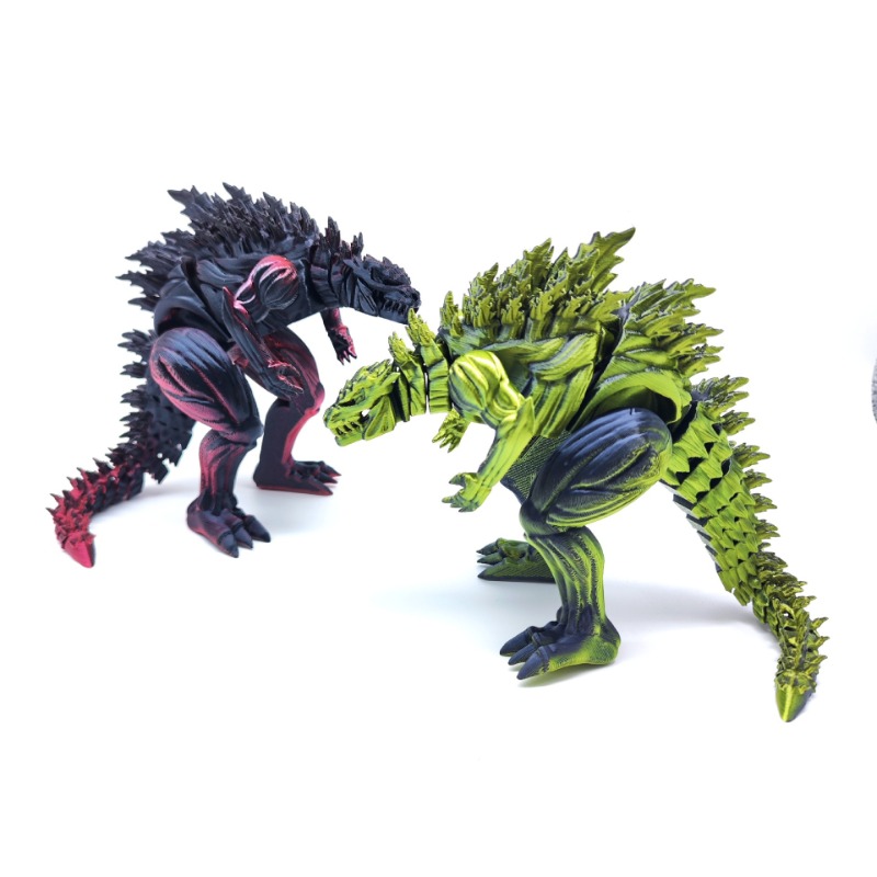 3D 印刷筋肉恐竜アクションフィギュアミニおもちゃモンスター - 3D Printing Action Figure のレビューと価格