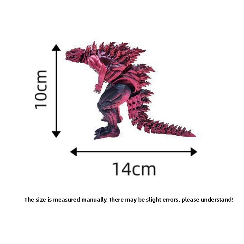 3D 印刷筋肉恐竜アクションフィギュアミニおもちゃモンスター - 3D Printing Action Figure のレビューと価格