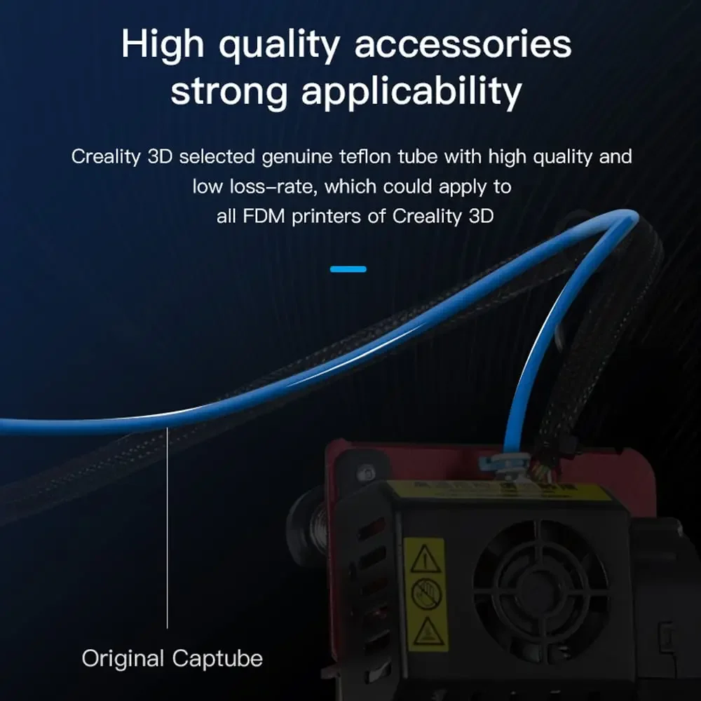 CREALITY カプリコーンボーデン用 PTFE チューブ - 3D Printing Pdf のレビューと価格
