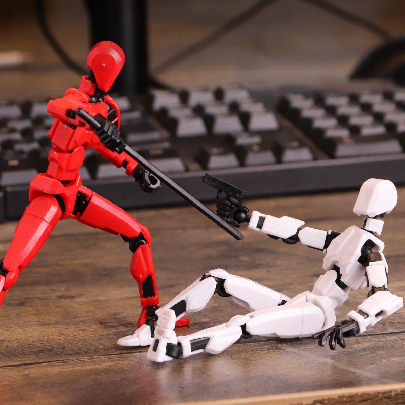 1個13関節可動フィギュアDIY組み立ておもちゃ3Dプリント - 3D Printing Action Figure のレビューと価格