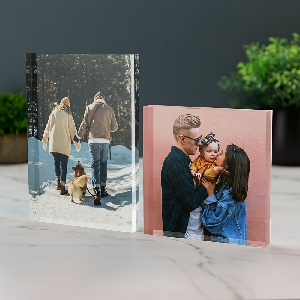 パーソナライズされたビーチサンセット3Dアクリルフォトブロッ - 3D Printing Foto のレビューと価格
