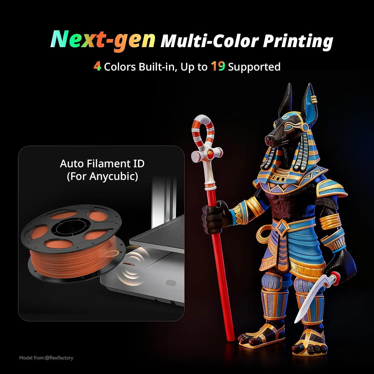 Kobra X マルチカラー3Dプリンター、簡単設定、ネイテ - 3D Printing Ai のレビューと価格