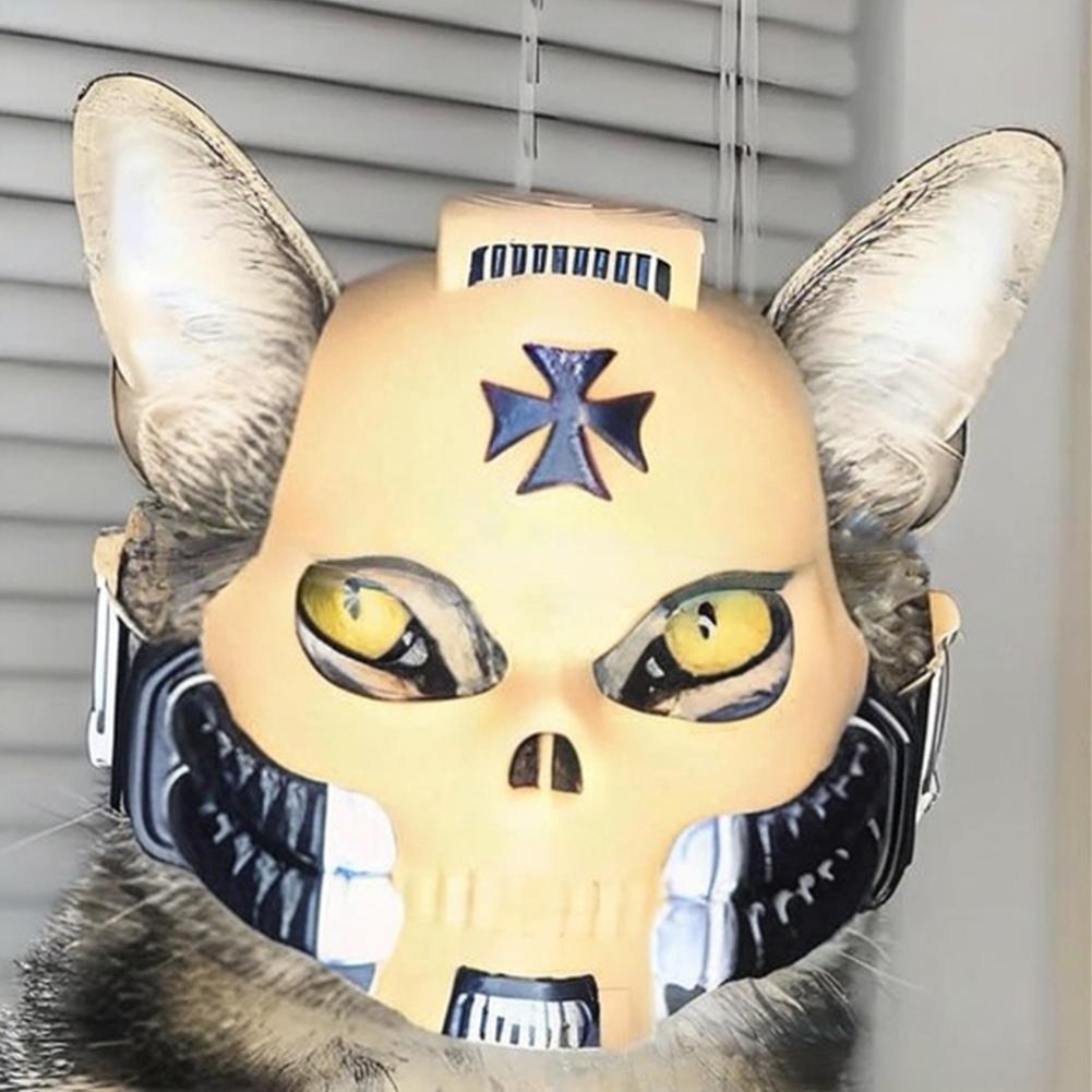 1/2/3 個猫犬ヘルメットコスチューム面白いマスクバット  - 3D Printing Foto のレビューと価格
