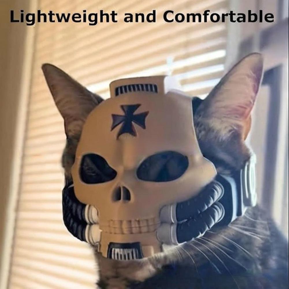 1/2/3 個猫犬ヘルメットコスチューム面白いマスクバット  - 3D Printing Foto のレビューと価格