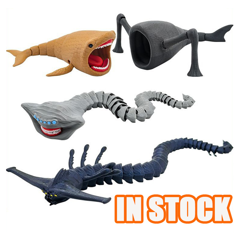 深海のピラニアが巨大なレヴィアサンの3Dプリントアクションド - 3D Printing Action Figure のレビューと価格