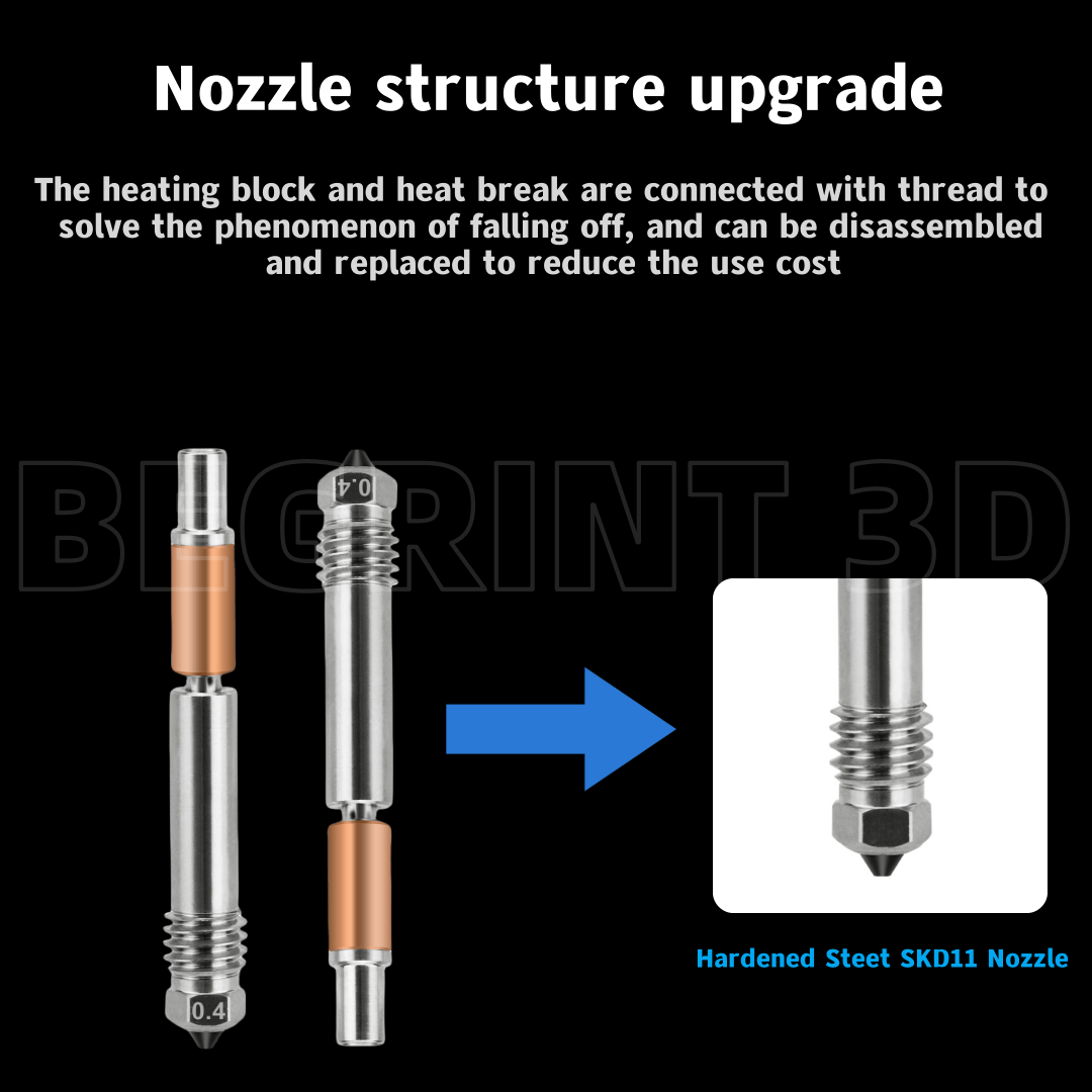 ホットエンドセラミック加熱ノズル、ワンピース硬化鋼ノズル、ア - 3D Printer Nozzle Brass のレビューと価格