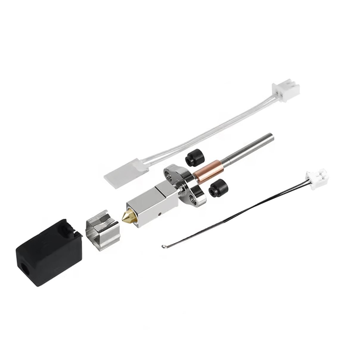 K1C ホットエンド交換用ノズル真鍮 0.4mm 用アップグ - 3D Printer Nozzle Brass のレビューと価格