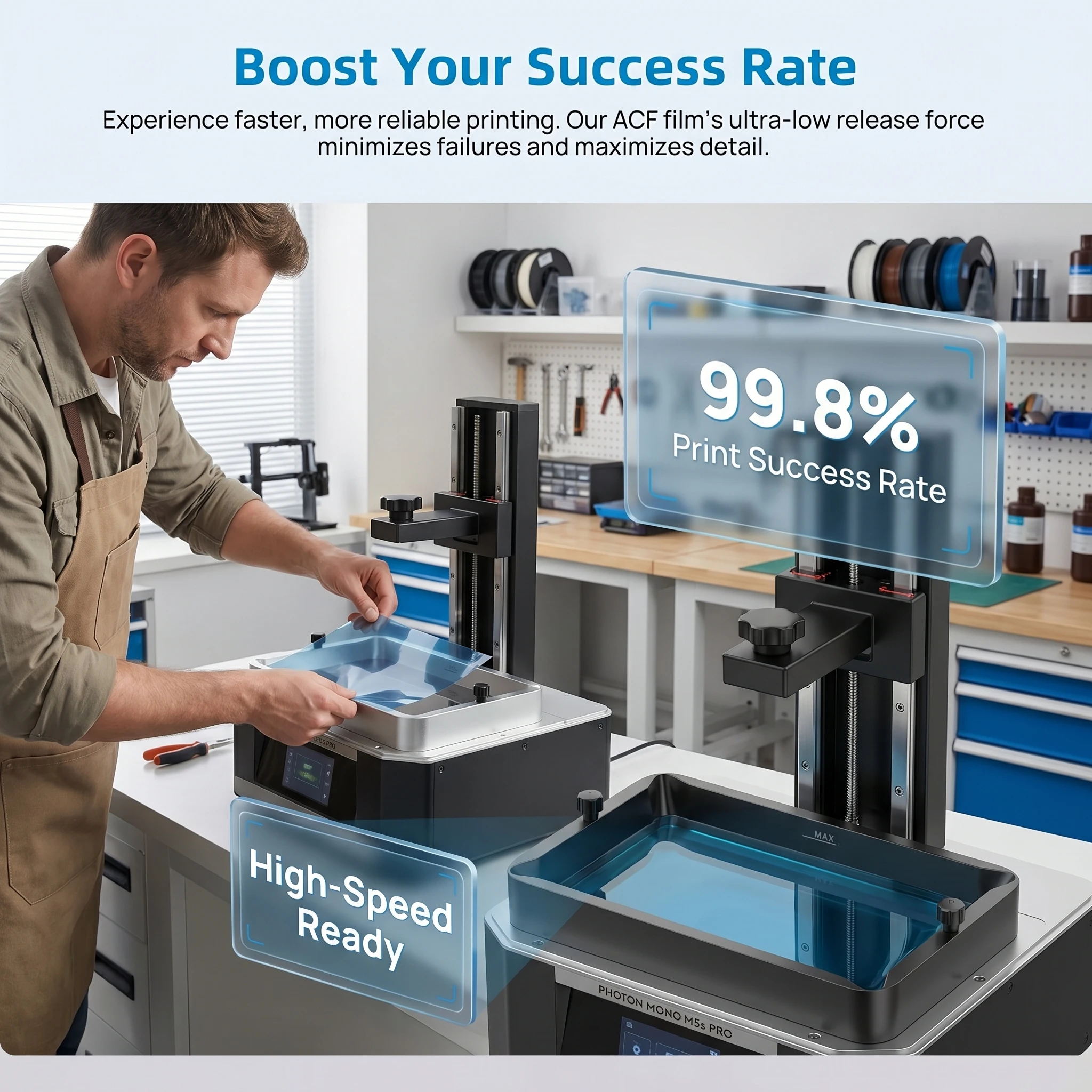 ANYCUBIC Photon Mono M7 Max M3 - 3D Printing House Machine のレビューと価格