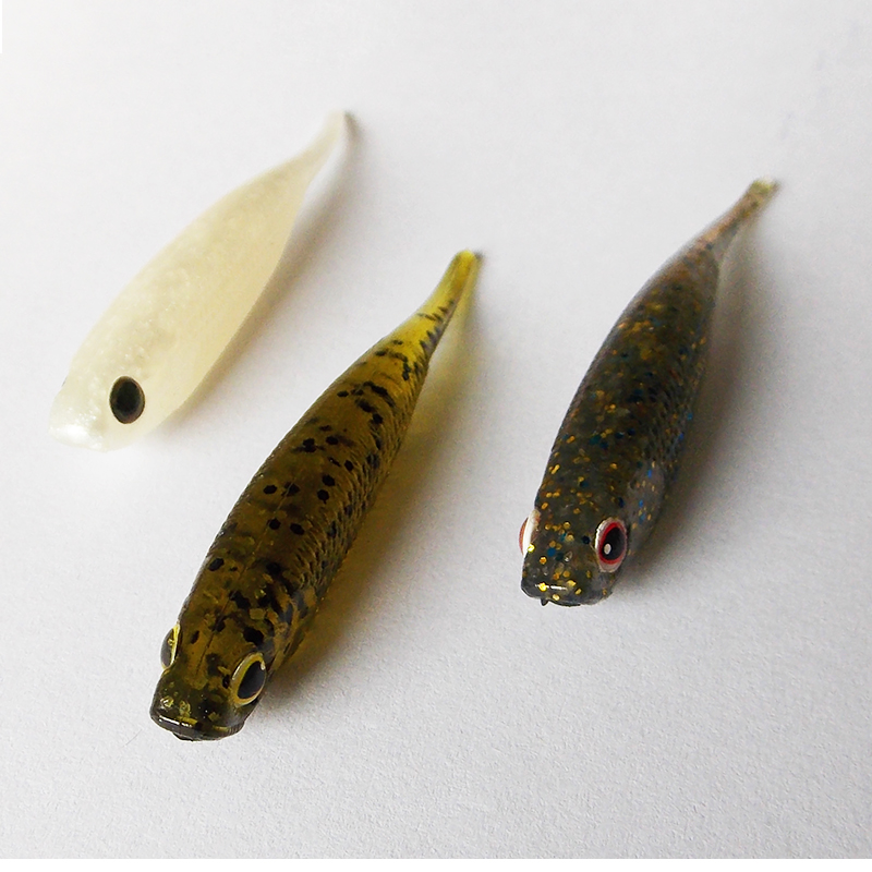 ESFISHING I 光沢のあるシャッド 10 個 70  - 3D Printing Lure のレビューと価格
