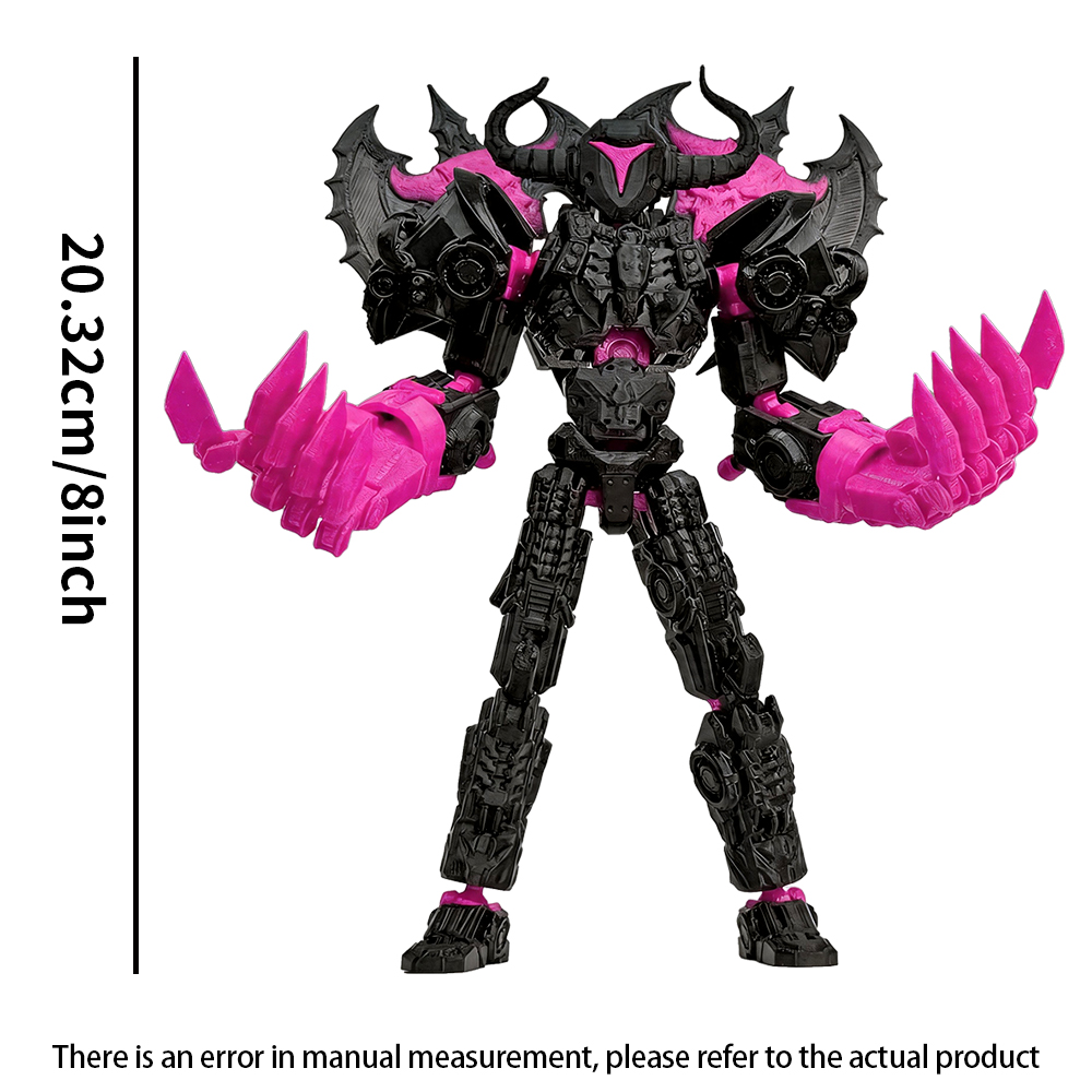 8インチ T13 タイタンデーモンメカアクションフィギュア  - 3D Printing Action Figure のレビューと価格