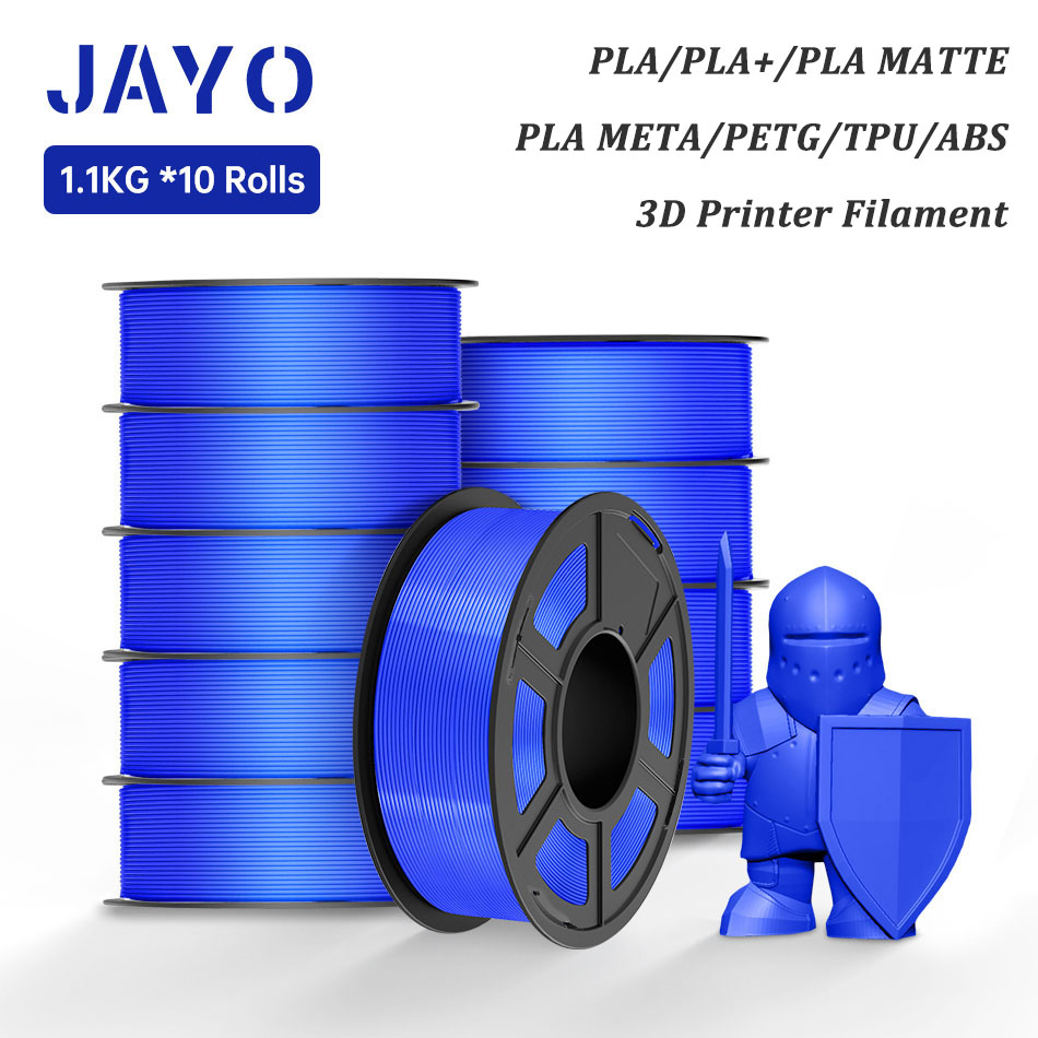 10ロールのJAYO-PLAメタabsスプール,3Dプリンタ - Tpu Flexible Filament のレビューと価格