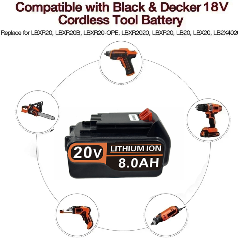 3.0Ah-8.0Ah ブラック&デッカー 20V Max  - Black+Decker Tool Cordless のレビューと価格